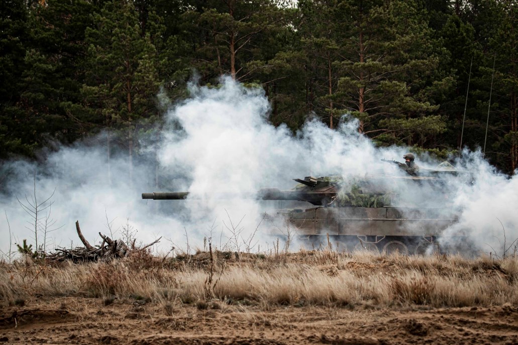 Oefening Iron Wolf in Litouwen. (Foto: MCD/Cinthia Nijssen)